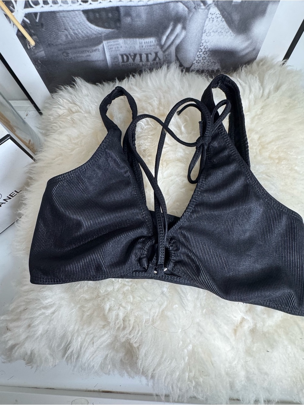 Labella Mafia Women’s Black Strappy Bralette - Unbranded